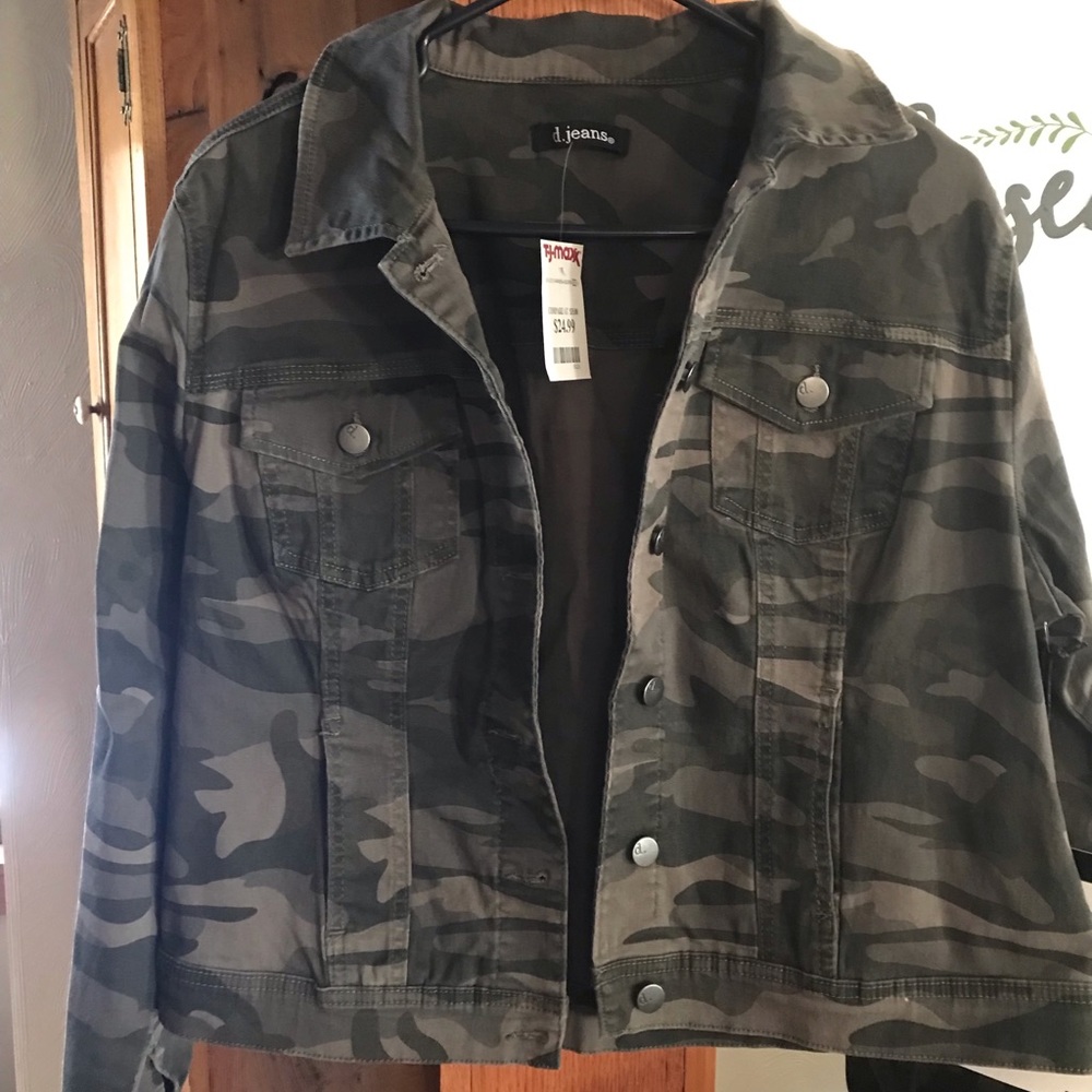 Camo Jean Jacket